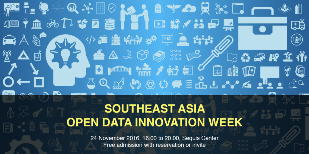 Southeast Asia Open Data Innovation Week: Why we’re doing it, what it’s about, and who’s going to be there