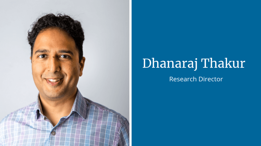 Dhanaraj Thakur appointed as Web Foundation Research Director